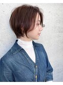 ☆大人ショートボブ×小顔カット