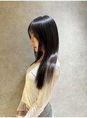 髪質改善/美髪ストレート/前髪/トリートメント レイヤーカット