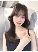【juu./星ヶ丘】navy greige×韓国くびれロング