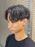 メンズカット＋スパイラルパーマ＋トリートメント　￥13500～