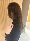 ゆるウェーブ顔まわりレイヤー20代30代