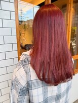 ノエル(noele)&nbsp;チェーリーレッド×ロングヘア