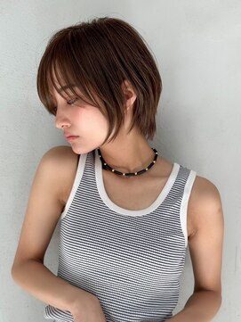 ギークス(GEEKS) 【GEEKS渋谷】クールショート/マッシュウルフ/大人ベージュ/小顔