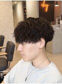 縦落ちツイスパ/ツイストスパイラルパーマ