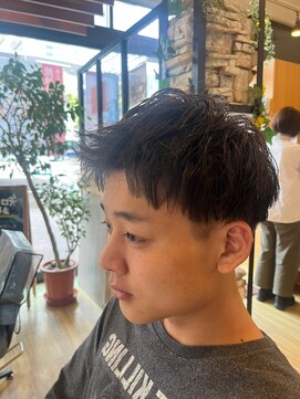 フレンズ 手稲店(friend's) 夏アップバングショートスタイルショートツーブロック爽やか札幌