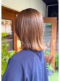 初夏の透明感ボブ