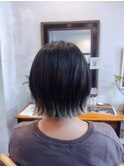 オーガニック裾カラー＊外ハネボブ自由が丘mieno