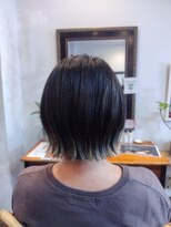 ミーノ(mｉｅｎｏ)&nbsp;オーガニック裾カラー＊外ハネボブ自由が丘mieno