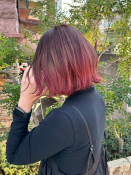 色落ちまでも綺麗♪褒められ透明感カラーで新しい自分に！圧倒的技術力が叶えるワンランク上のお洒落を♪