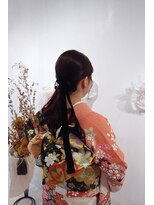 ヘアコレクション アンジュ(Hair collection Unge)&nbsp;留袖  ヘアセット