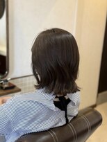 カルマンド(Calmando) クセを活かす×暗髪ベージュボブ