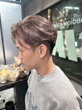 シカマ(SIKAMA) メンズセンターパートデザイン