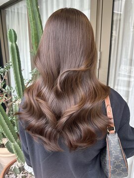 ユニ 表参道(uni) 10代20代30代/韓国風くびれレイヤーカット/ヨシンモリエギョモリ