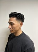 men'sローフェード七三