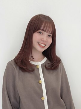 シアエミュー 新越谷店(SHEER emu) 【ブリーチなし】10トーンピンク