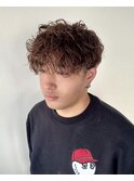 波巻きパーマ