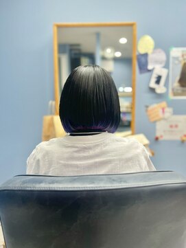 リマイル 西台店(remile) タッセルボブ×インナーカラー