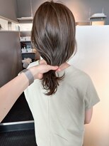ヘアーエスクールシーユー 枚方T-SITE店(hair S.COEUR×Cu) オリーブグレージュ