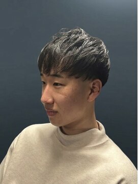 ヤスムラ(YASUMURA) テーパーフェードマッシュスタイル【西宮北口/理容室】