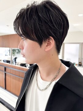 ゴカン バイ ジル ブラン 名古屋(Gokan by JIL BLAN) メンズパーマ曲がる縮毛矯正ハイライトショートカット20代30代40
