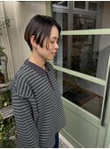 刈り上げショートスタイル
