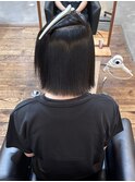 髪質改善ストレート