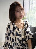 髪質改善×縮毛矯正×ボブ