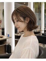 アースオーセンティック 熊本長嶺店(EARTH Authentic) 大人女性に大人気!レイヤーボブ!