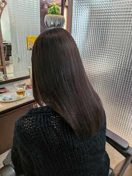 エルベ  茨大前店(elve) 艶感重視◎ナチュラルストレートで柔らかくまとまる美髪へ