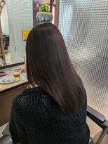 エルベ 茨大前店(elve) 艶感重視◎ナチュラルストレートで柔らかくまとまる美髪へ