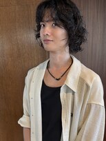 ヨロヘアー(YOLO hair)&nbsp;大人男性　メンズパーマ　メンズミディアム