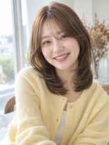 ラファンジュ ヘアー(Rohange hair)&nbsp;ハニーブラウン/シアーバング/ハッシュカット