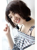 ノイン(noine)&nbsp;noine☆marina   艶ゆるウェーブボブ