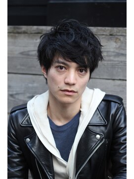 ブークル(boucle) 外国人ビジガジ無造作ショート