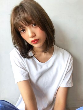 アンアミ キチジョウジ(Un ami Kichijoji) 【Unami】大人ナチュラル×ワンカールミディアム 澤田杏奈