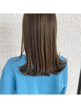 テラスヘア 新潟駅南(TERRACE hair) 外ハネカジュアルストレート