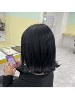 ウィル 横浜(WILL)&nbsp;【千葉 陸 指名】ブルーブラック/髪質改善/透明感カラー/暗染め