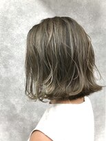 グラフ 銀座(GRAFF)&nbsp;大人可愛い20代30代ハイライト_外ハネボブ【GRAFF銀座】