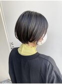 収まり良い丸みショートボブ♪