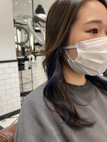 ミンクス 原宿店(MINX)&nbsp;ブリーチ１回～ネイビーブルー