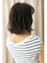 カバーヘアアンドスパ ブリス 浦和(COVER HAIR&SPA bliss)&nbsp;ベビーバングくせ毛風カール黒髪ボブウルフZ浦和20代30代40代