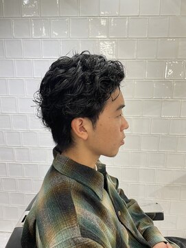 メリケンバーバーショップ フクオカ(MERICAN BARBERSHOP FUK) ブリティッシュパーマ