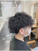 【ソウタ】#メンズカット #波巻きパーマ #ツイストスパイラル