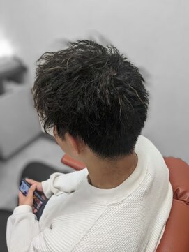 アポロカットステージ 相模大野店 アップバング/ツーブロックマッシュ<理容室>[メンズ/相模大野]