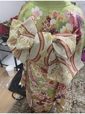 成人式着付け