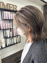 エメヘアデザイン ルイス(Aimer Hair Design Lewis)&nbsp;脱白髪染め/ハイライト/弘前市