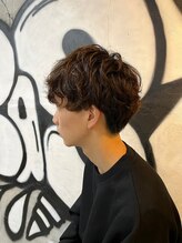 ーkearnyーニュアンスパーマ[上野駅/メンズパーマ/スパイラルパーマ/ツイストスパイラル]