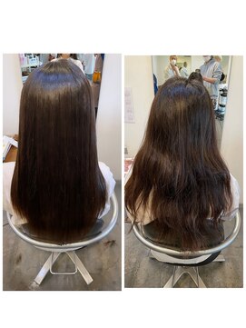 ヘア サークル ジープ 石井店(hair circle geep) 【髪質改善×縮毛矯正】美革ストレート
