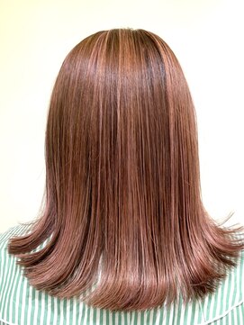 アズール 草加(azule) ハイライト　透明感ピンク　白髪ぼかし　［草加駅/草加東口］