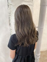 アリー 原宿 表参道(ALLY)&nbsp;【ALLY 濱田】ブリーチ無し☆オリーブベージュ